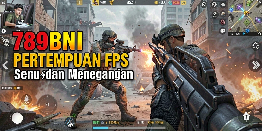 Gameplay seru dari 789BNI di medan perang FPS.