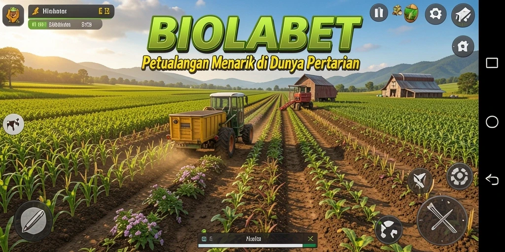 Tampilan gameplay <strong>BIOLABET</strong> yang memukau di dunia pertanian.