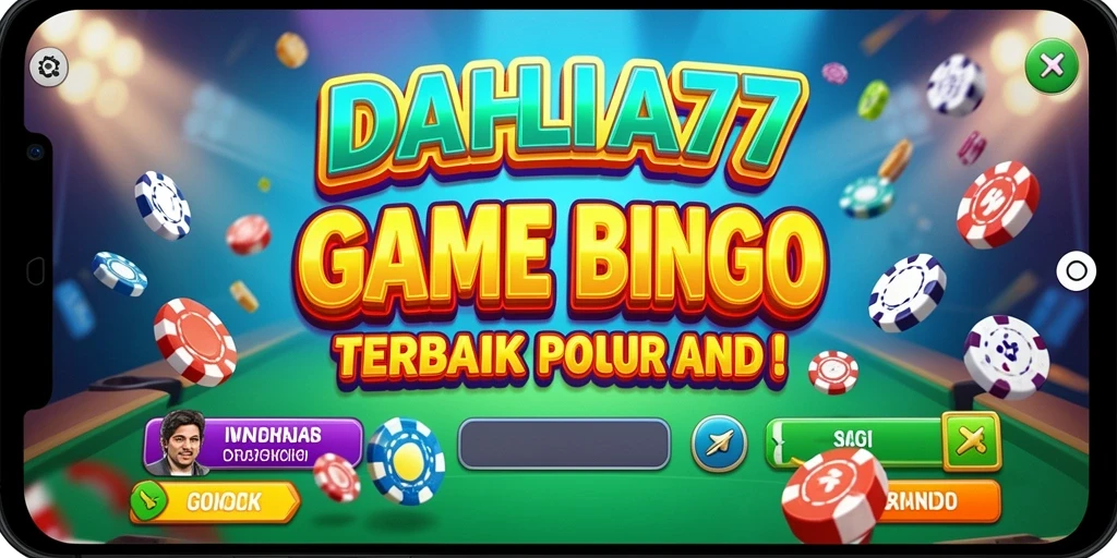 Tampilan permainan Bingo yang menarik dari DAHLIA77.
