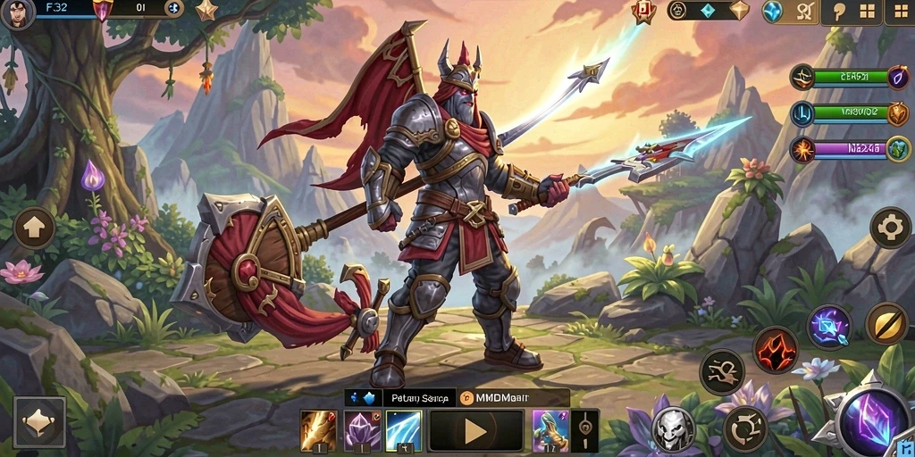Gameplay mendalam dengan grafik yang memukau dalam F32.