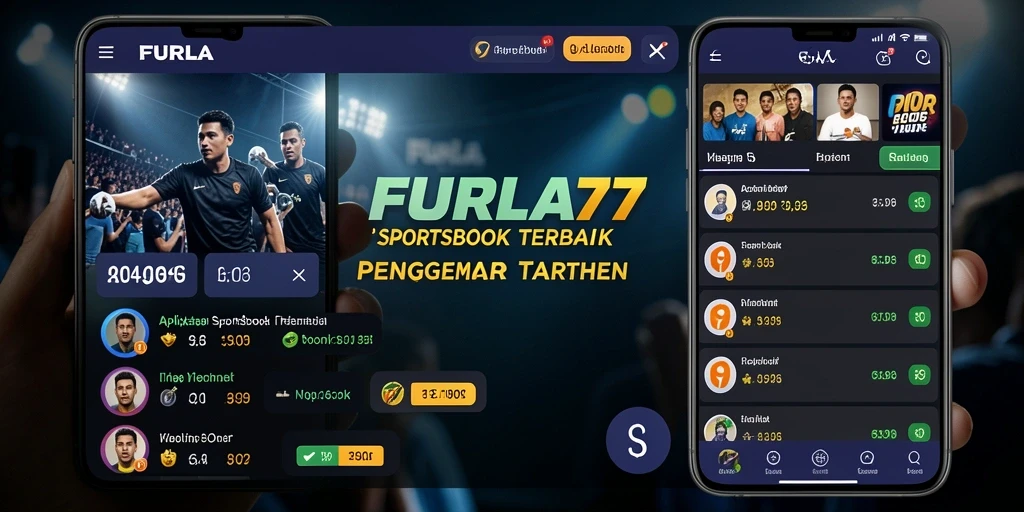 Tangkapan layar utama FURLA77 dengan tampilan taruhan Sportsbook yang menarik.