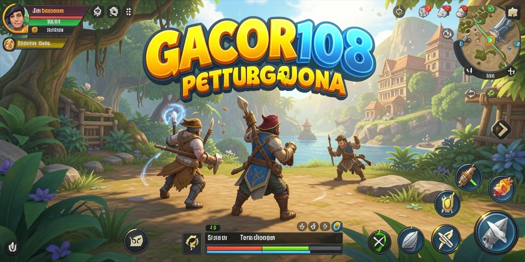 Gameplay GACOR108 yang seru di dunia terbuka penuh petualangan.