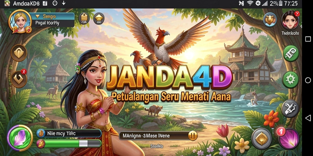 Tampilan gameplay JANDA4D yang memukau dan penuh aksi.