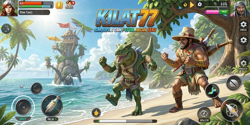 Tangkapan layar KILAT77 menunjukkan gameplay yang mendebarkan dan interaksi sosial.