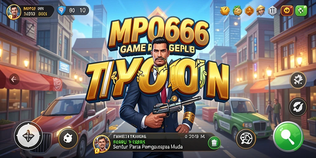 Screencapture gameplay MPO666 yang menampilkan keseruan dan strategi dalam mengelola usaha.