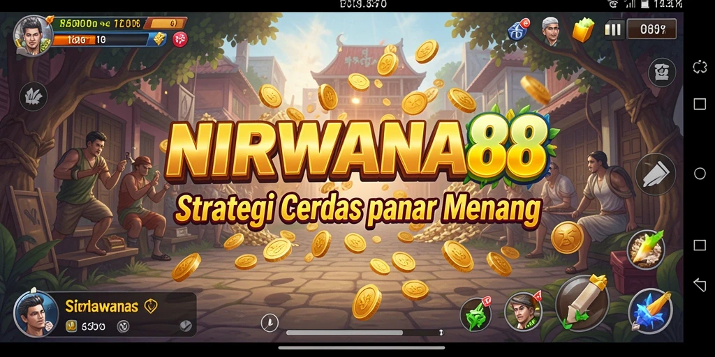 Screenshot gameplay NIRWANA88 menampilkan aksi strategi yang mendebarkan.